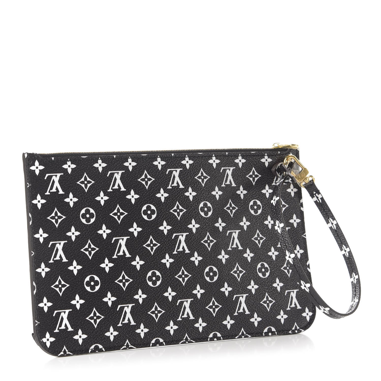 Louis Vuitton Monogram Giant Jungle Neverfull MM GM Pochette Black 3 of 9
