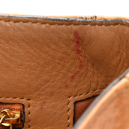 MCM Visetos Heritage Crossbody Cognac 11 of 19