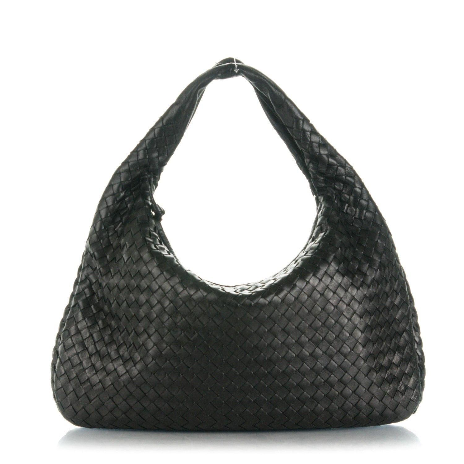 Bottega Veneta Nappa Intrecciato Small Veneta Hobo Nero Black 1 of 8