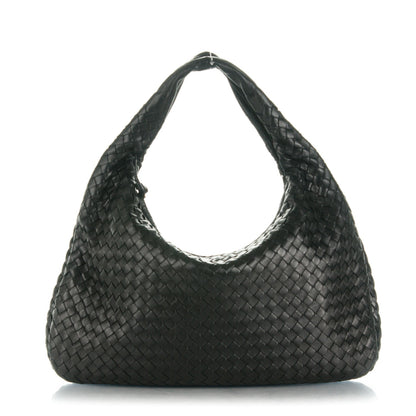 Bottega Veneta Nappa Intrecciato Small Veneta Hobo Nero Black 1 of 8