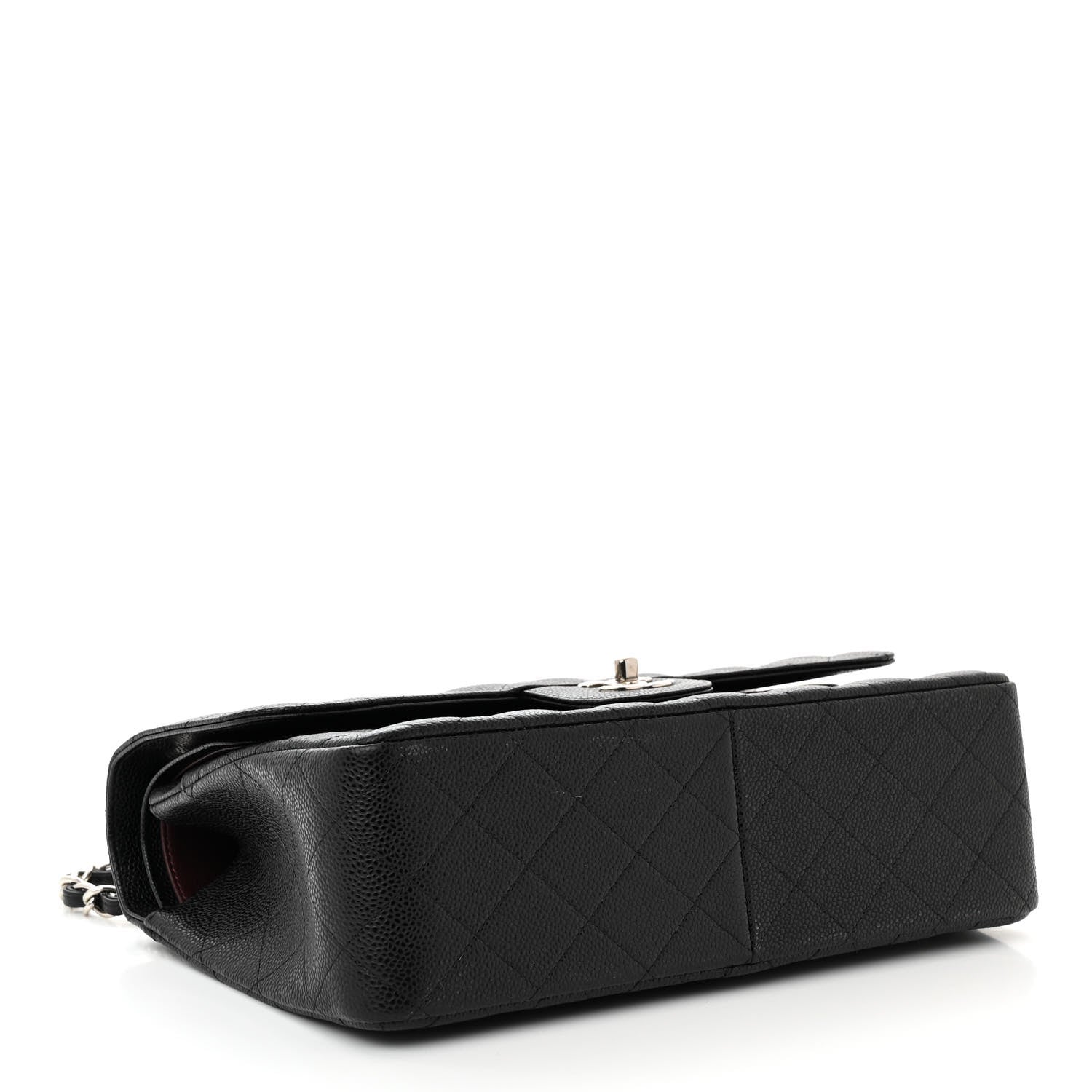 Chanel Caviar Quilted Jumbo Double Flap Black 4 of 10