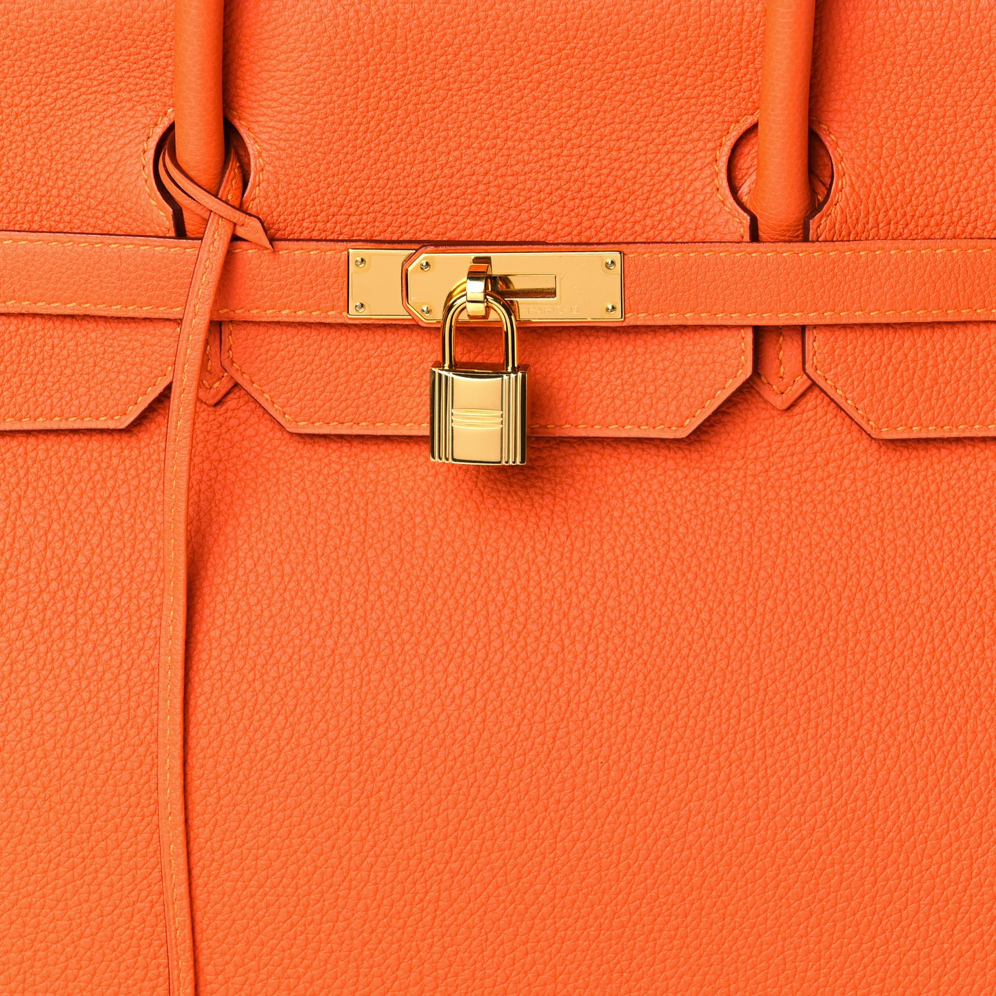 Togo Birkin 40 Orange Poppy