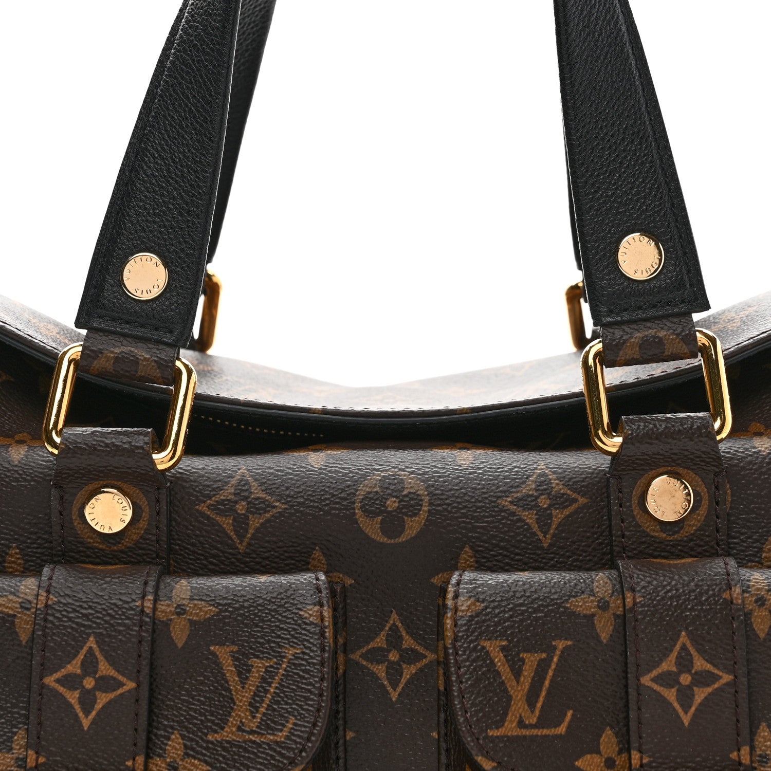 Louis Vuitton Monogram Manhattan NM Black 8 of 10