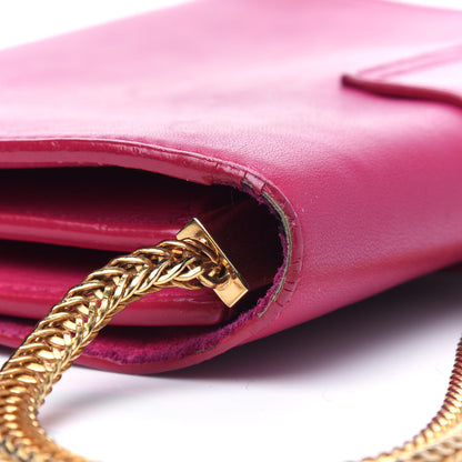 Saint Laurent Calfskin Small Classic Y Satchel Fuchsia 18 of 20