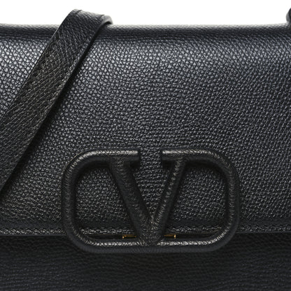 Valentino Garavani Grainy Calfskin Small VSling Shoulder Bag Black 7 of 9
