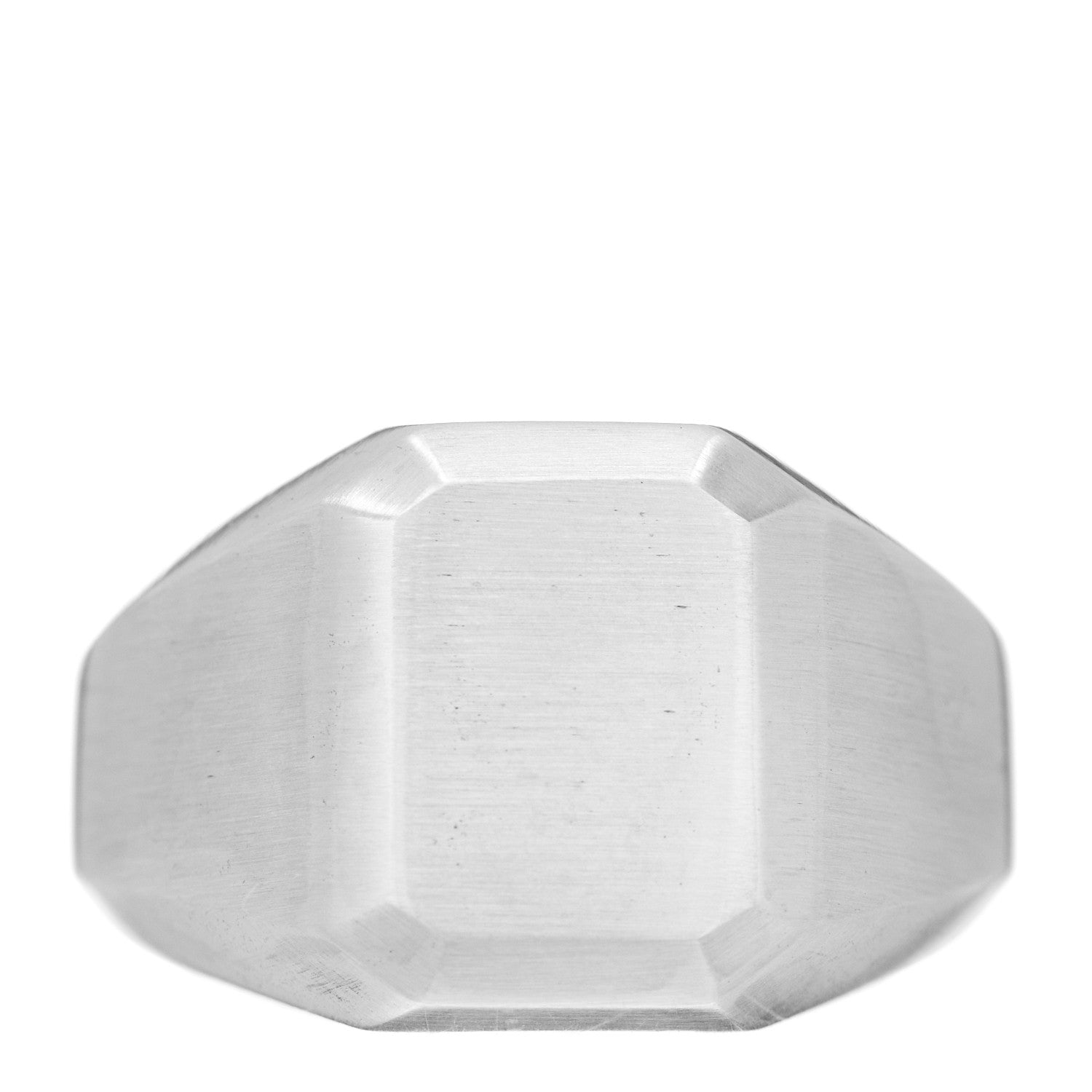 David Yurman Sterling Silver 17mm Signet Ring 65 11.25 1 of 5