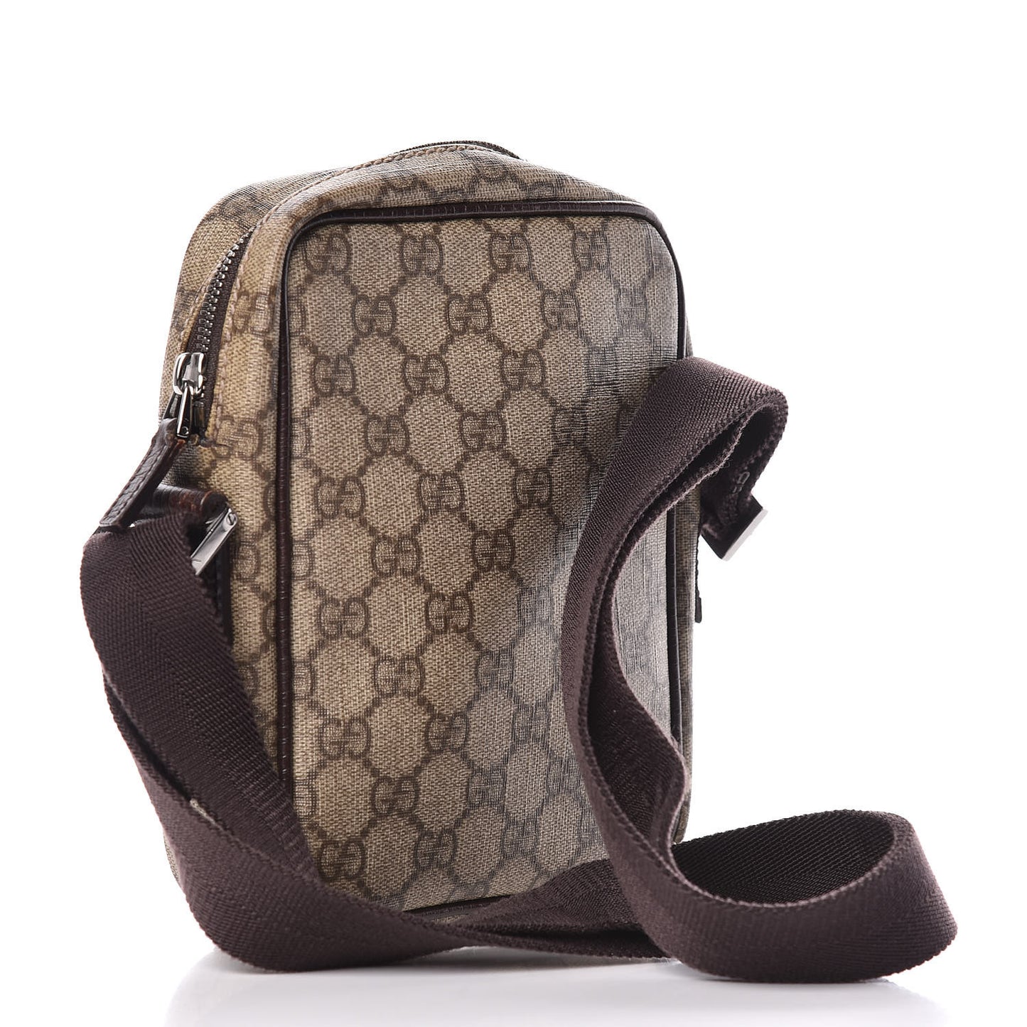 GG Plus Monogram Messenger Bag Ebony