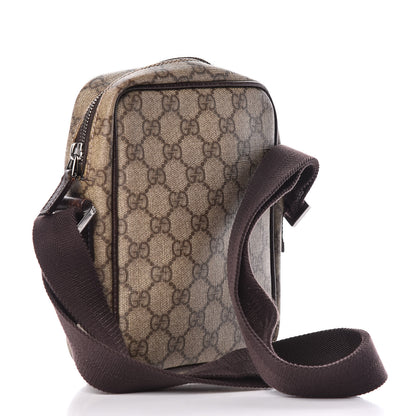 Gucci GG Plus Monogram Messenger Bag Ebony 3 of 12