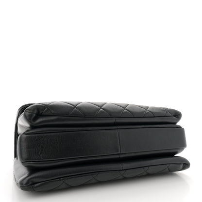 Chanel Lambskin Quilted Medium Trendy CC Flap Dual Handle Bag Black 4 of 12