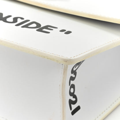 Off-White Calfskin Cash Jitney 1.0 Shoulder Bag White 14 of 18