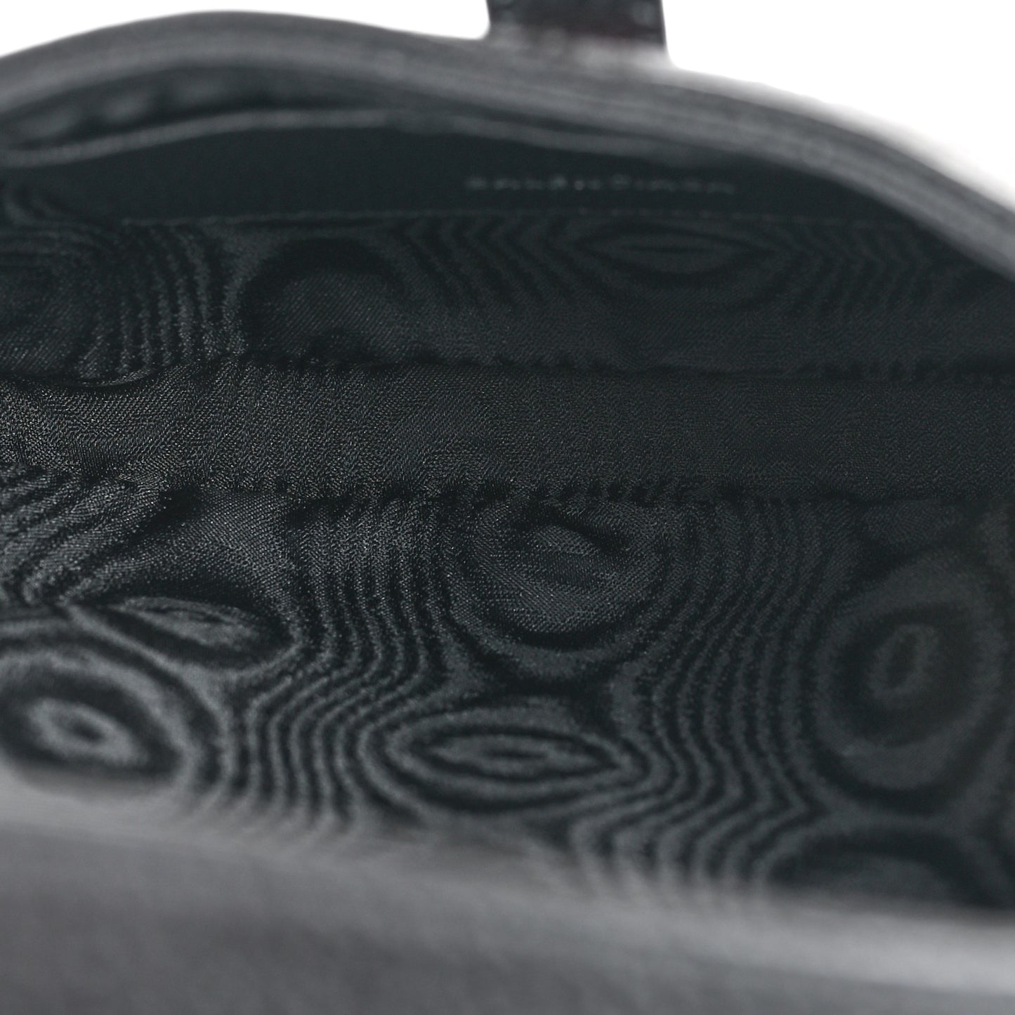 X BALENCIAGA BB Monogram Calfskin Web Mini Jackie 1961 Hobo Black
