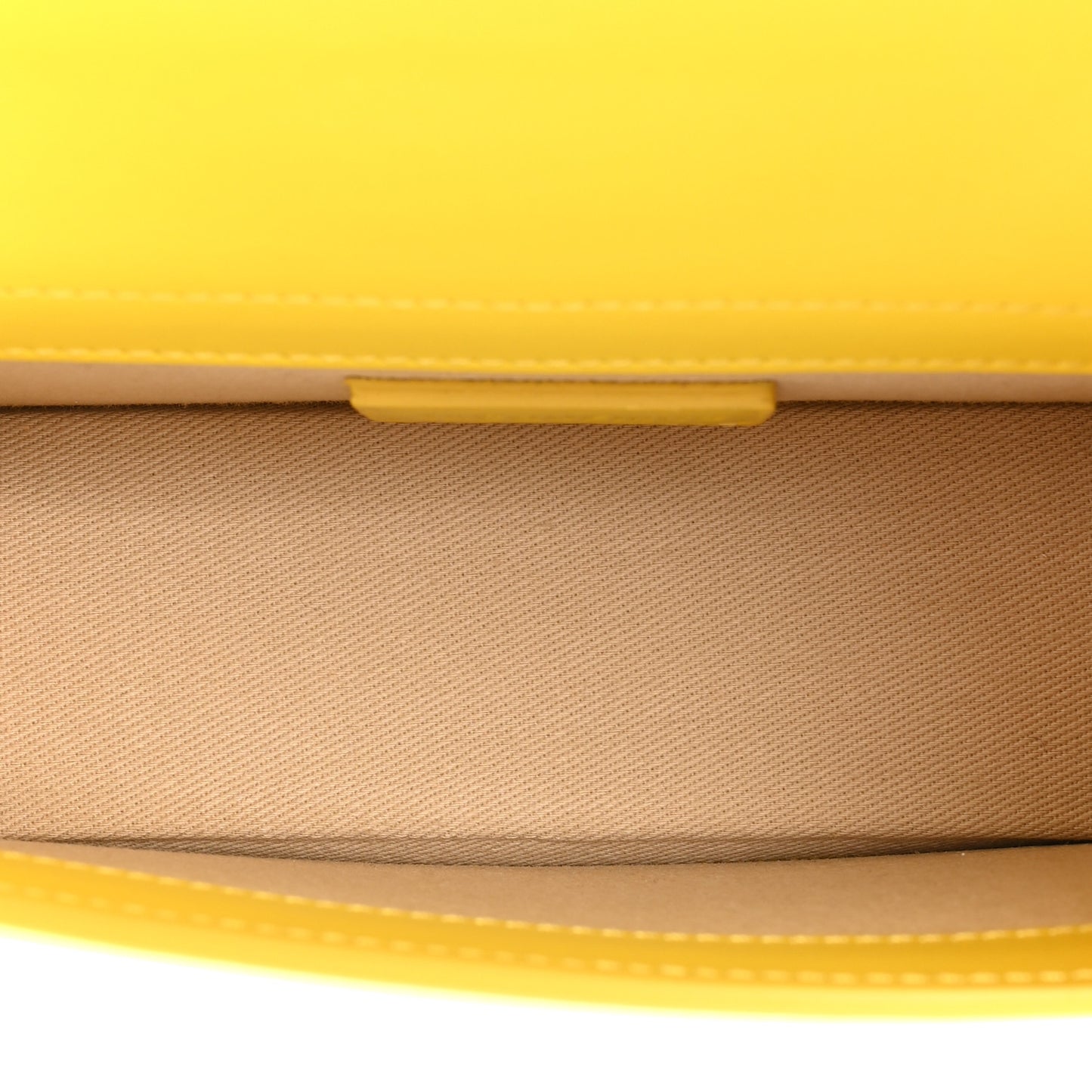 Smooth Calfskin Le Bambino Yellow