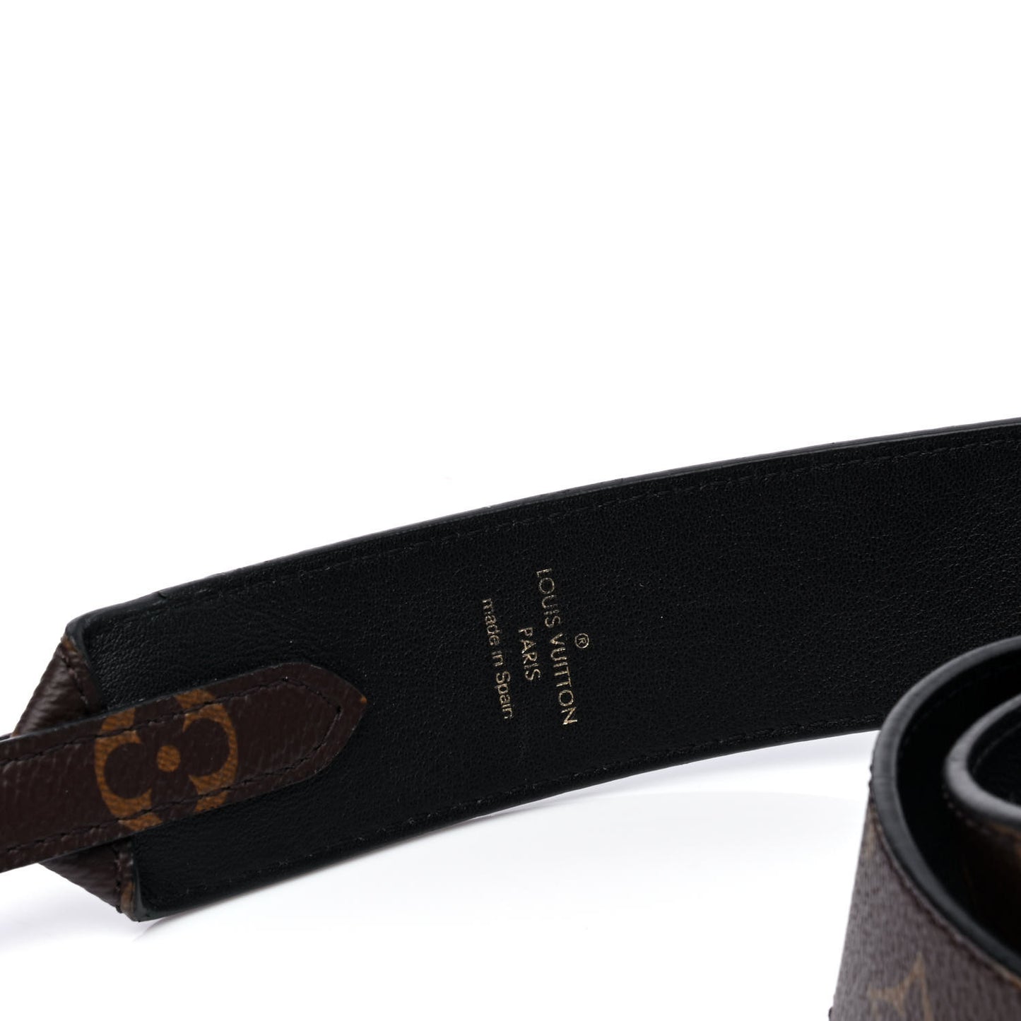 Monogram Bandouliere Shoulder Strap Black