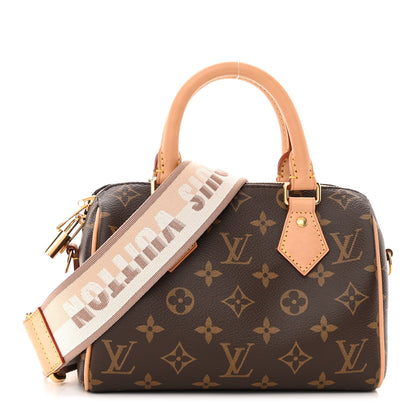 Louis Vuitton Monogram Speedy Bandouliere 20 Beige 1 of 10