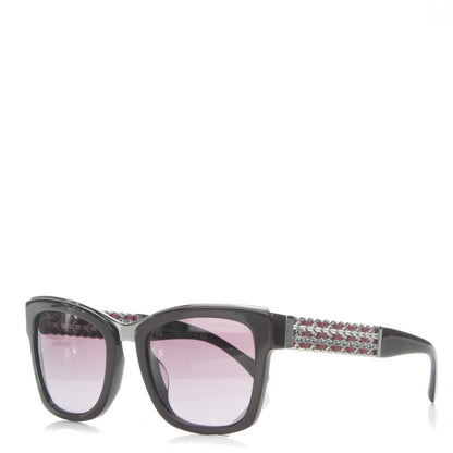 Chanel Square Chain Sunglasses 5362-Q Burgundy 1 of 5