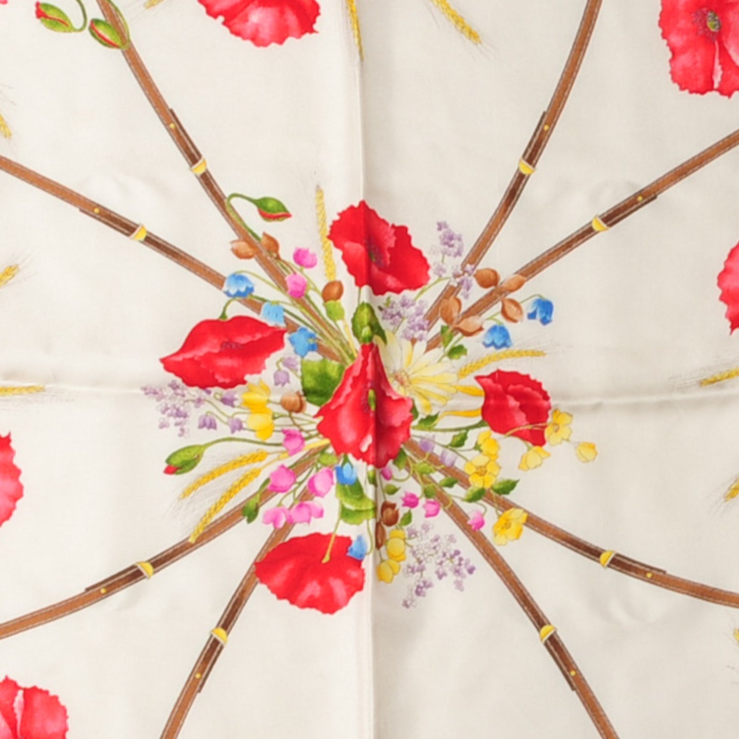 Silk Floral Scarf