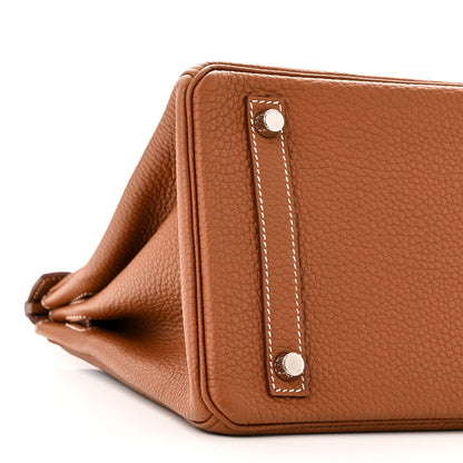 Hermes Togo Birkin 30 Gold 9 of 11