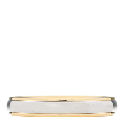 Tiffany Platinum 18K Yellow Gold Lucida 4mm Band Ring 63 10.5 1 of 6