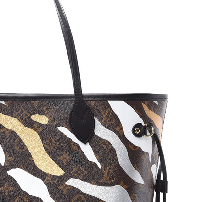 Louis Vuitton X LOL Monogram Neverfull MM Gold Silver 10 of 11