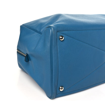 Hermes Epsom Victoria II 50 Bleu De Galice 8 of 10