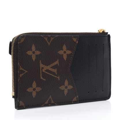 Louis Vuitton Monogram Recto Verso Card Holder Black 2 of 5