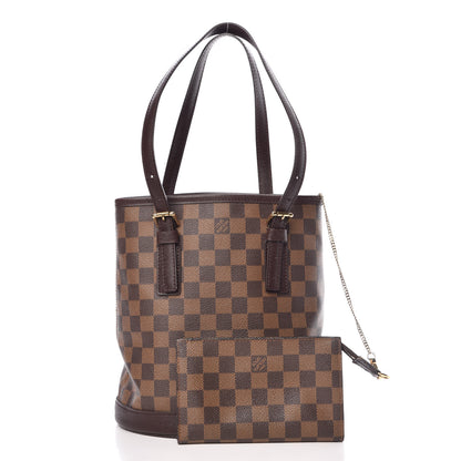 Louis Vuitton Damier Ebene Marais Bucket 23 3 of 15
