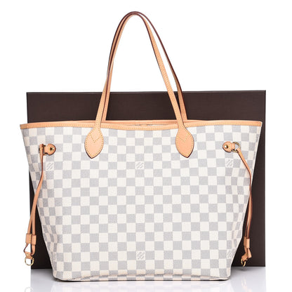 Louis Vuitton Damier Azur Neverfull MM 9 of 9