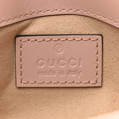 Gucci Calfskin Matelasse Monochrome GG Marmont Chain Belt Bag Perfect Pink 6 of 11