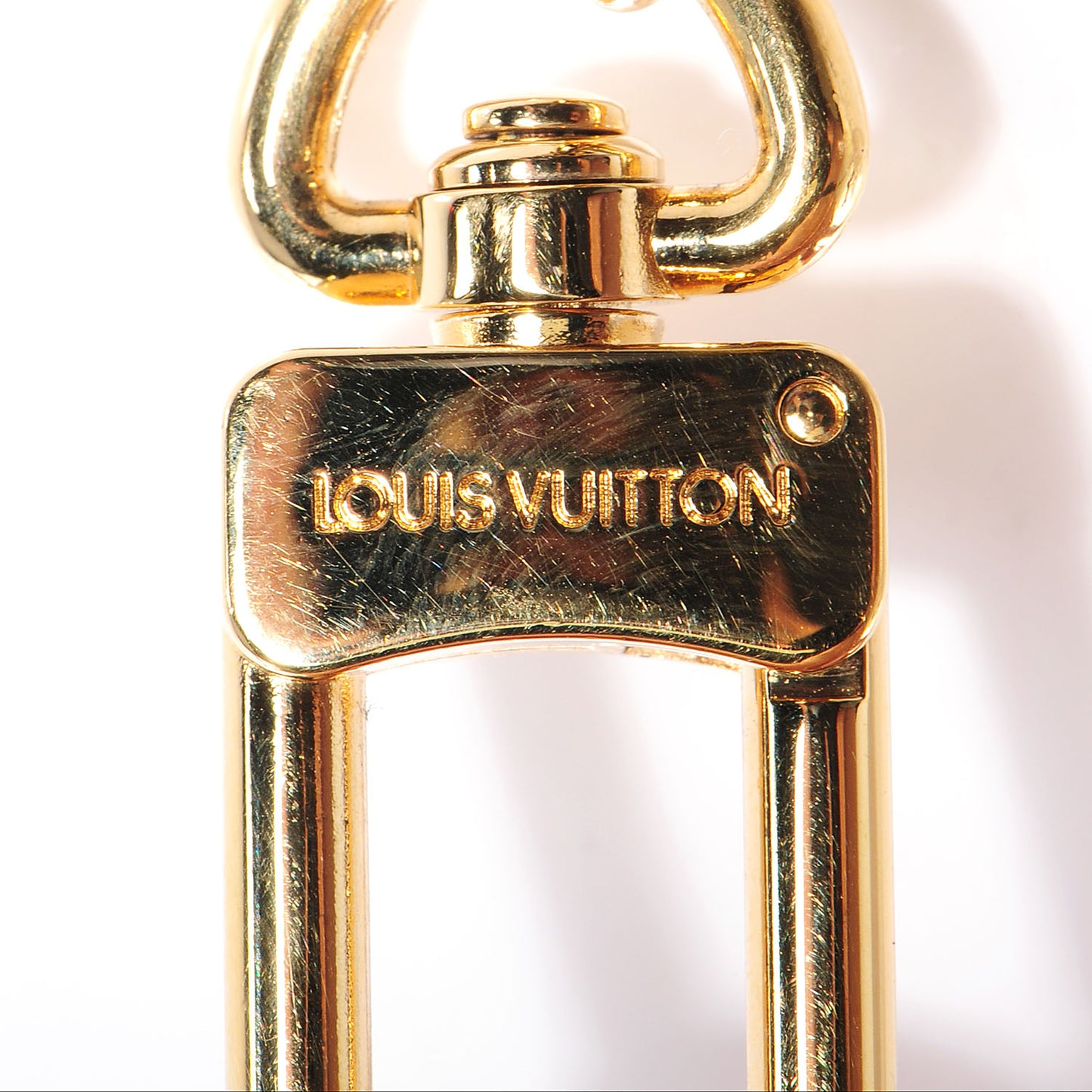 Gold Pochette Extender Key Ring