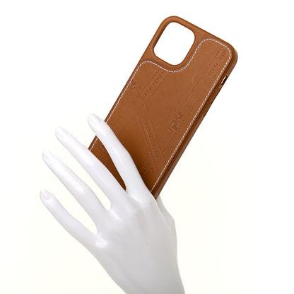 Hermes Barenia Bolduc iPhone 12/12 Pro Case Fauve 2 of 6