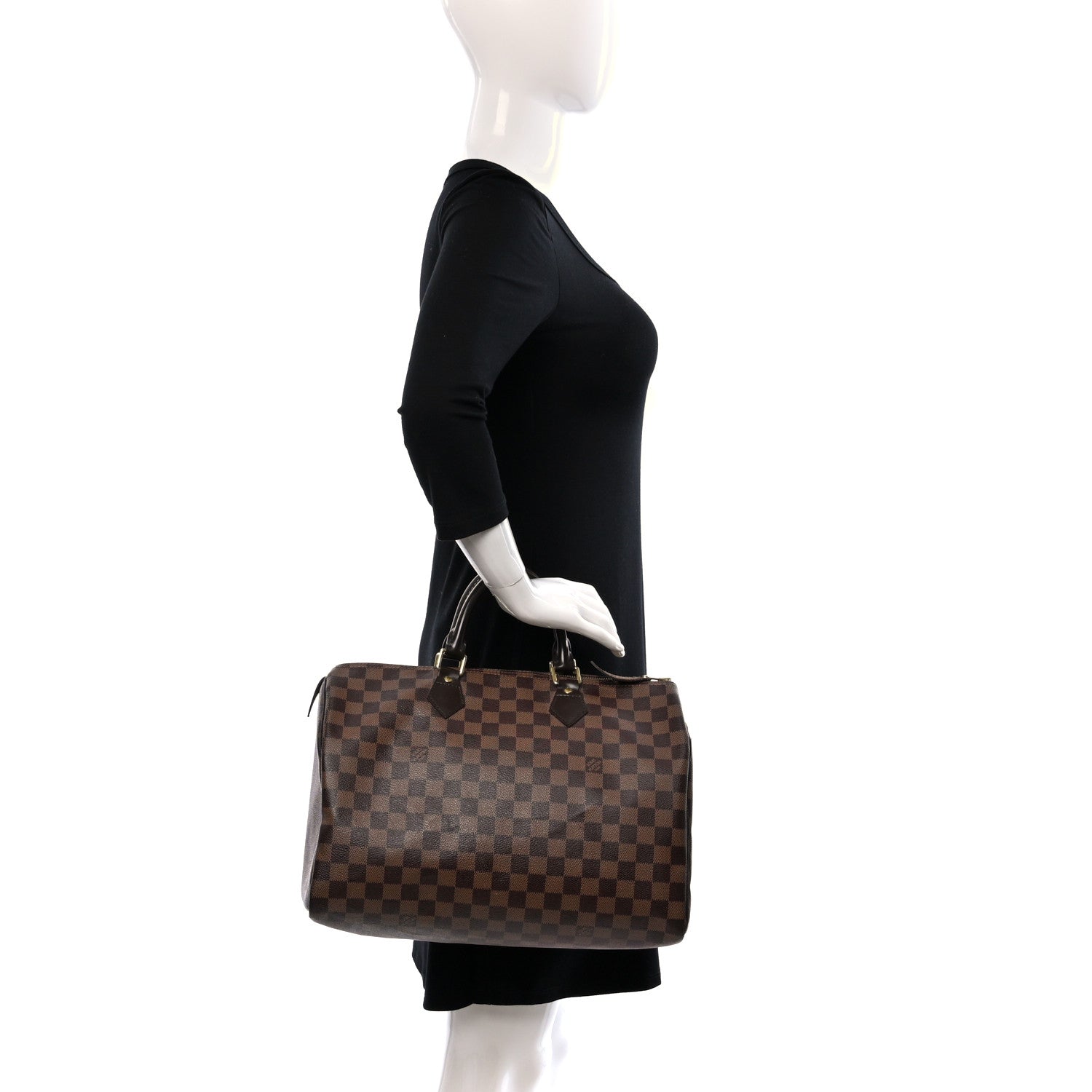 Louis Vuitton Damier Ebene Speedy 35 2 of 8
