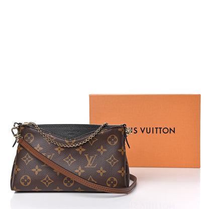 Louis Vuitton Monogram Pallas Clutch Black 10 of 10