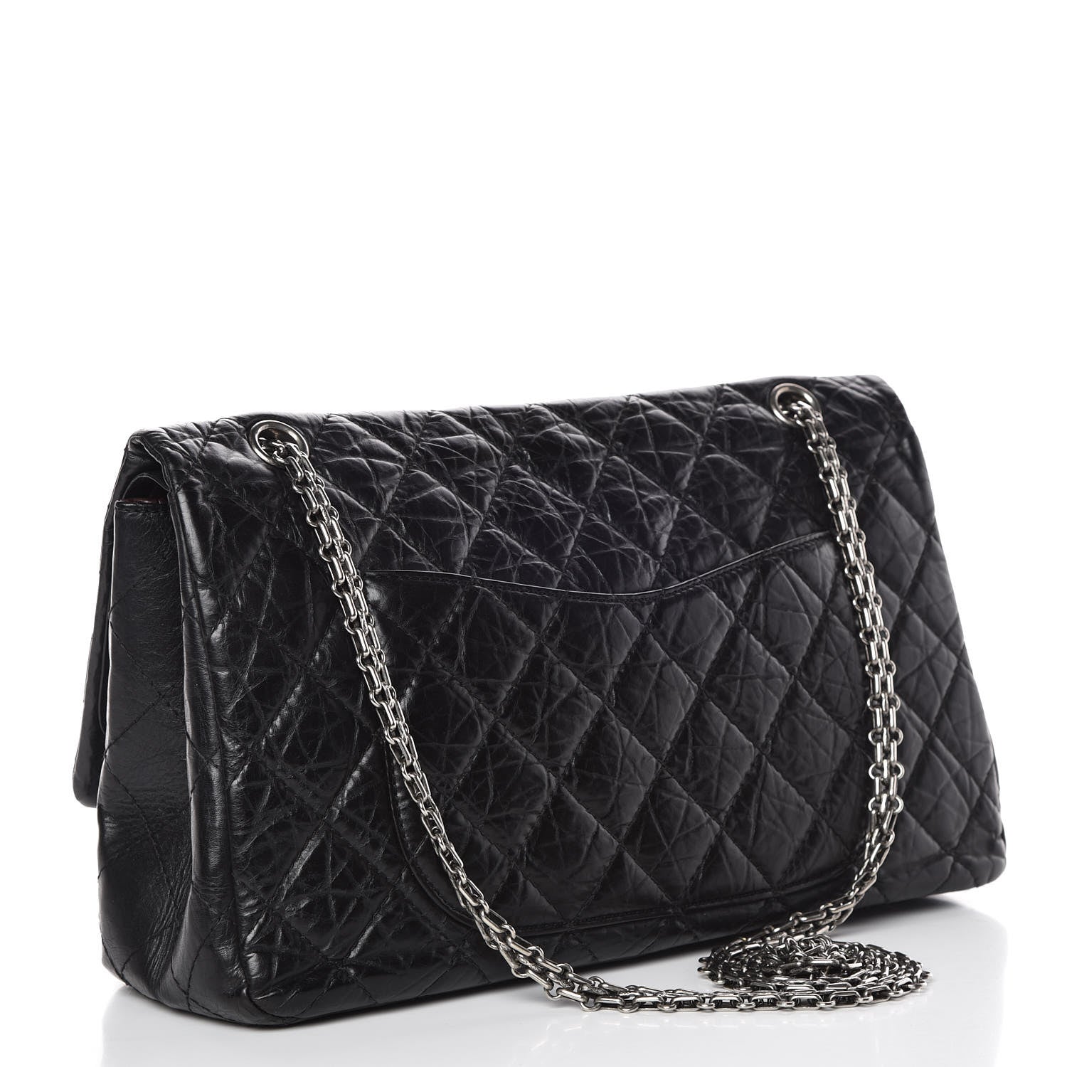 Chanel Aged Calfskin Quilted 2.55 Reissue 227 Flap Black 3 of 15
