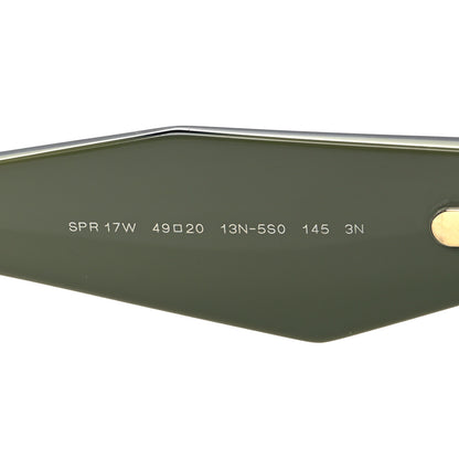 Prada Acetate Symbole Sunglasses SPR 17W Green 6 of 7