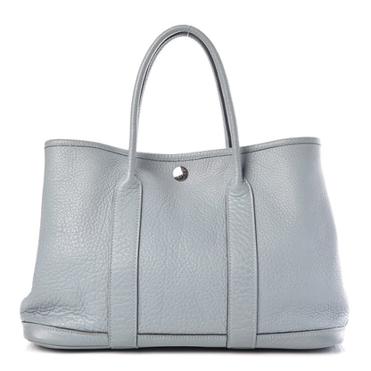 Hermes Fjord Garden Party Tote 30 TPM Ciel 1 of 12