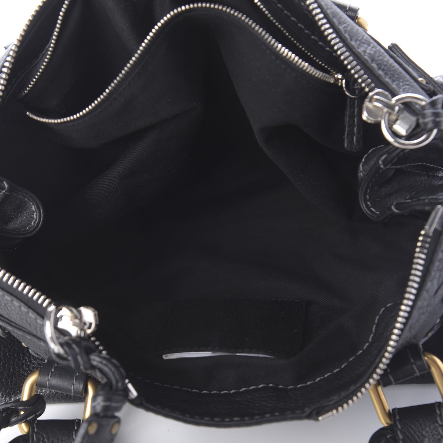 Chloe Calfskin Medium Paddington Satchel Black 5 of 9