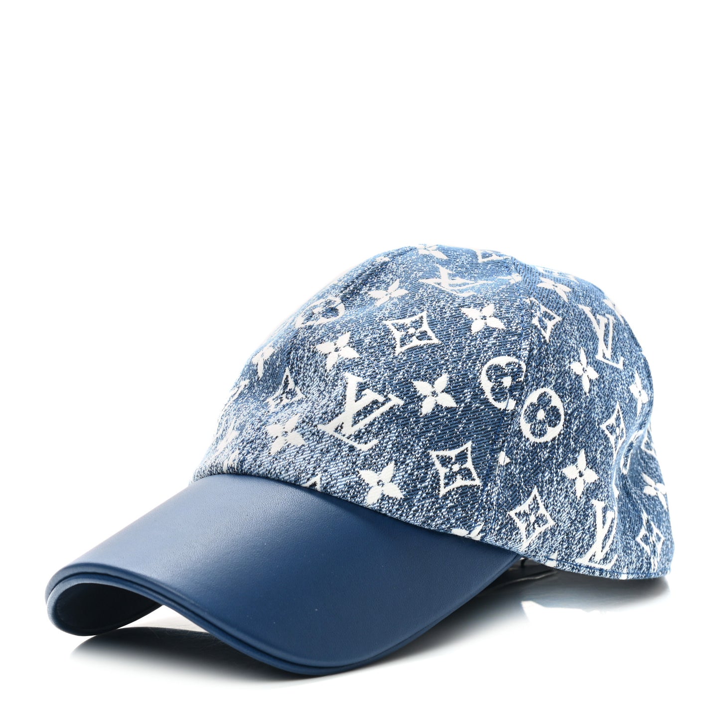 Monogram Jacquard Cap M Blue
