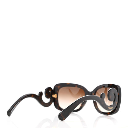 Prada Acetate Baroque Sunglasses SPR 27O Tortoise 4 of 8