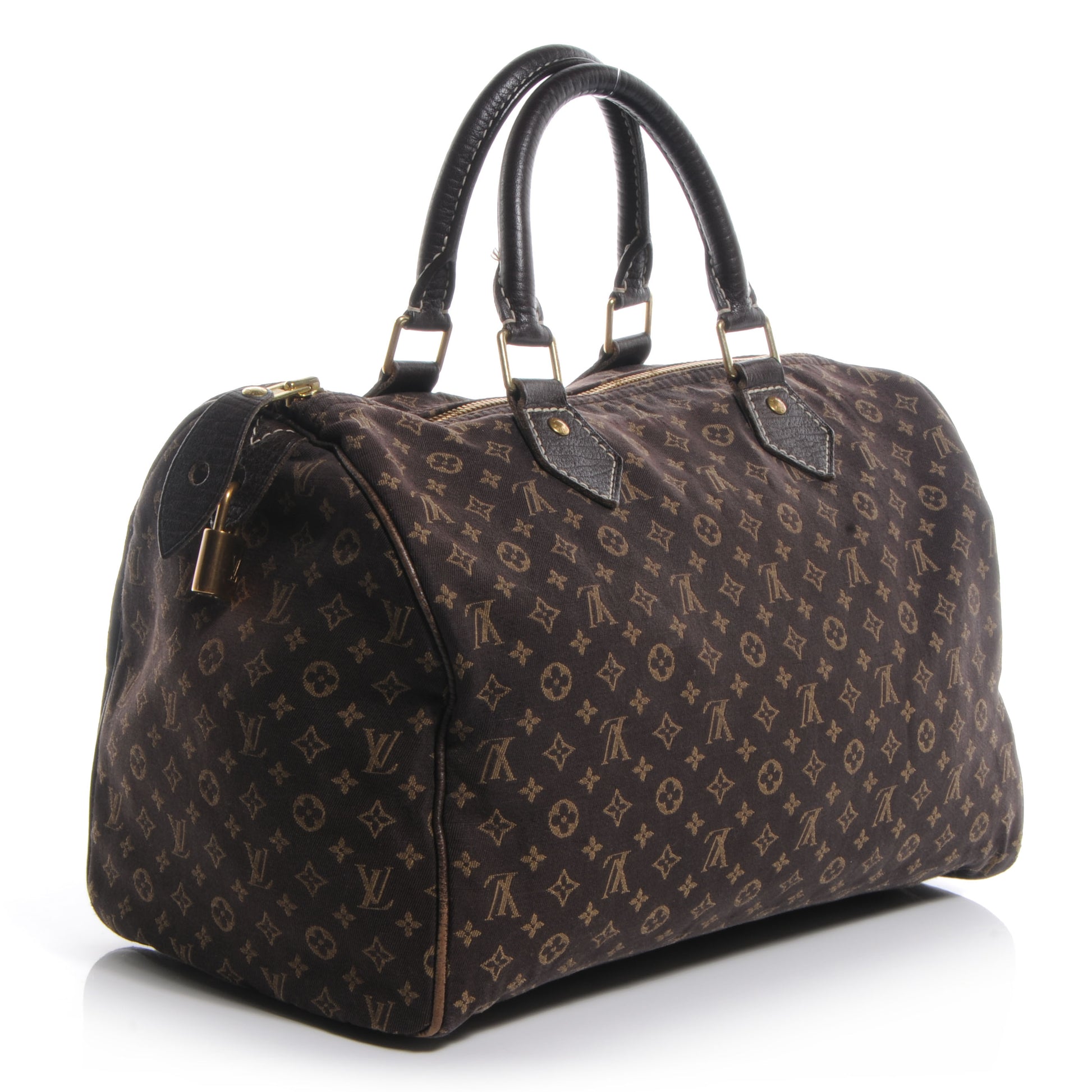 Louis Vuitton Mini Lin Speedy 30 Ebene 3 of 7