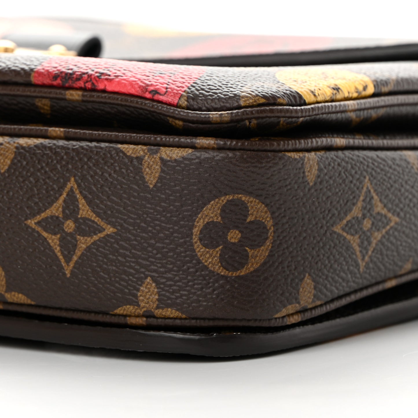 X FORNASETTI Monogram Cameo Pochette Metis