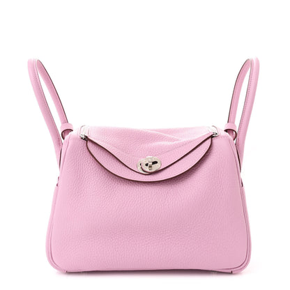 Hermes Taurillon Clemence Lindy 26 Mauve Sylvestre 1 of 10