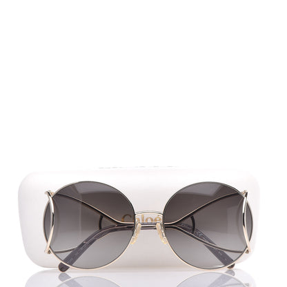 Chloe Jackson Oversized Round Sunglasses CE124S Grey 8 of 8