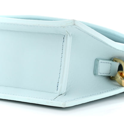 Jacquemus Calfskin Le Sac Rond Pale Blue 8 of 13