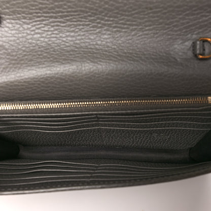 Gucci Dollar Calfskin Interlocking G Chain Wallet Loess 6 of 10
