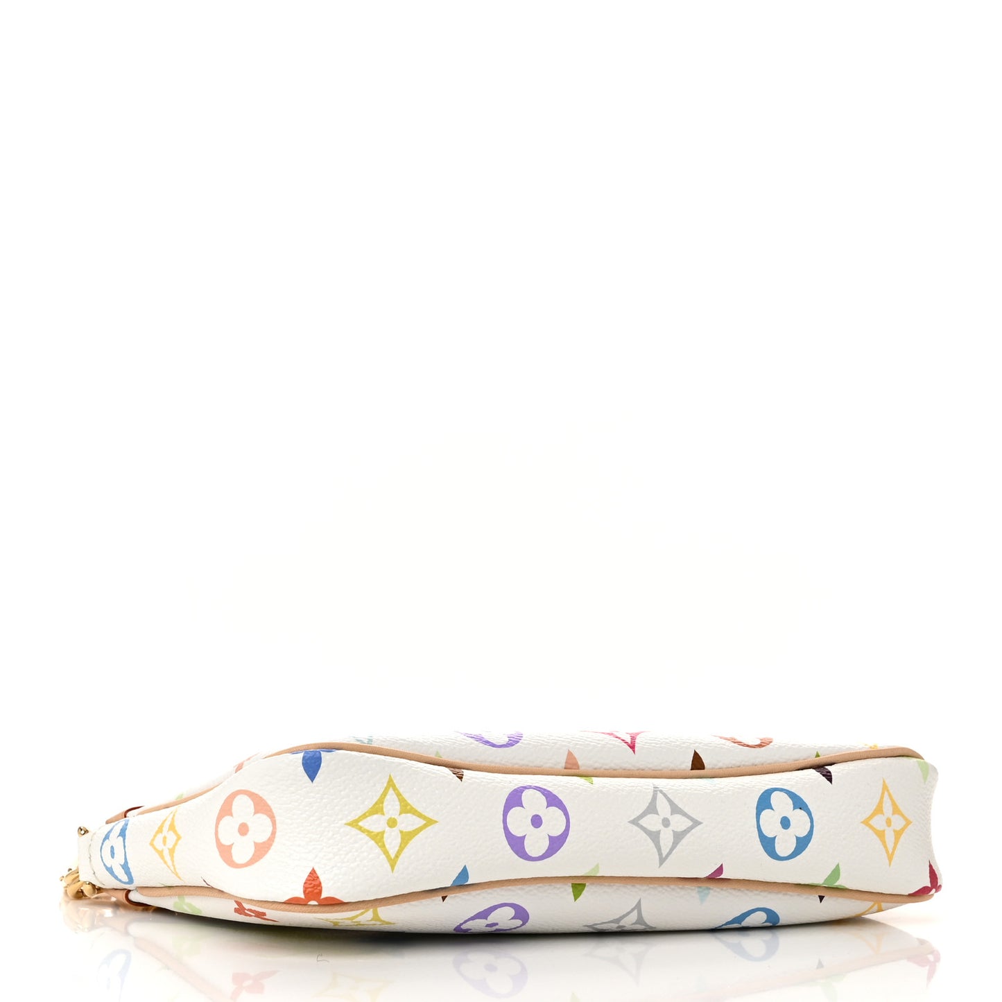 LV X TM Monogram Multicolor Pochette Accessories White