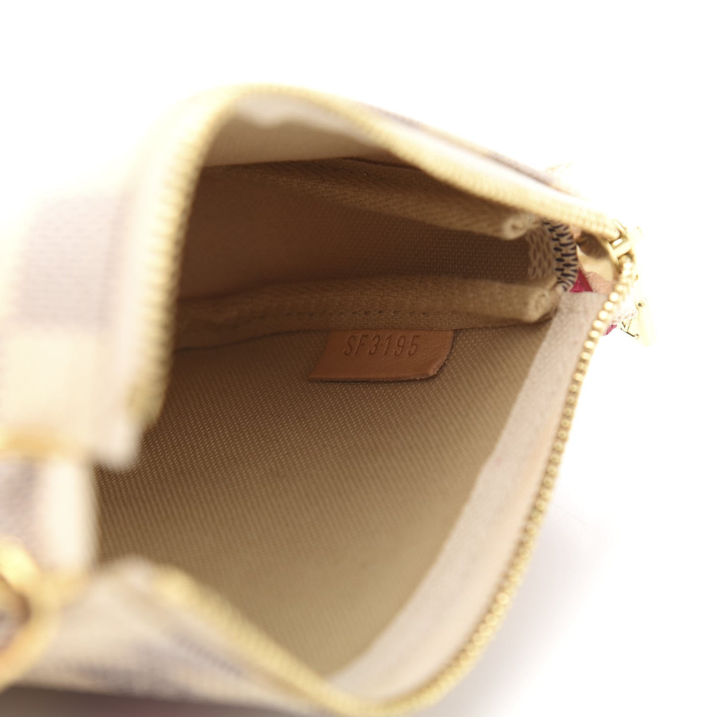 Damier Azur 2015 Christmas Animation Mini Pochette Accessories