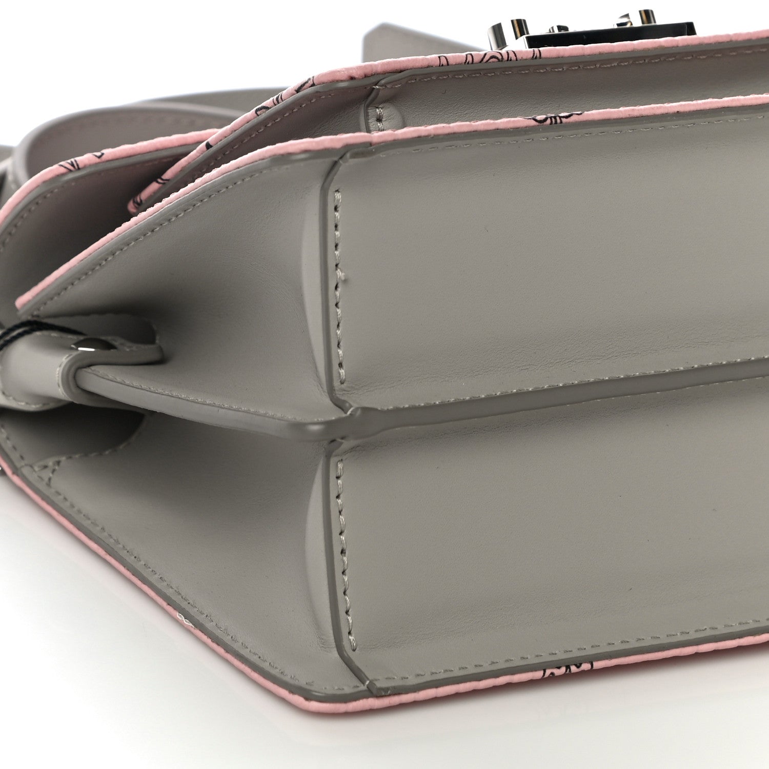 MCM Visetos Mini Patricia Crossbody Bag Soft Pink 8 of 9