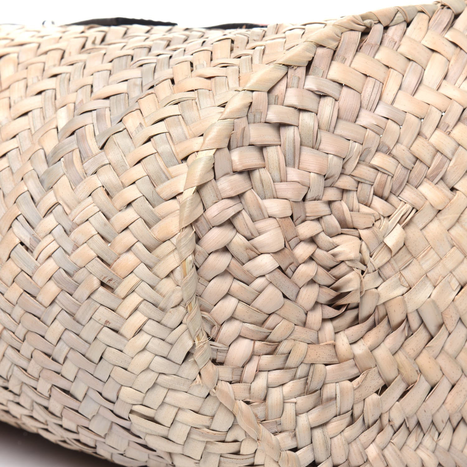 Loewe Raffia Basket Tote Bag Cream Multi 9 of 11