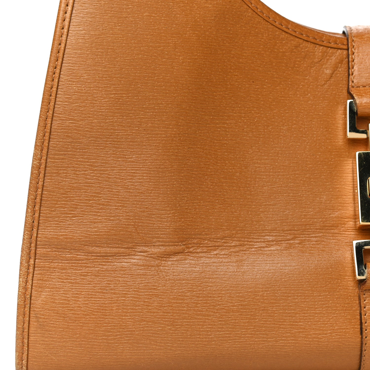 Gucci Calfskin Bardot Hobo Tan 19 of 29