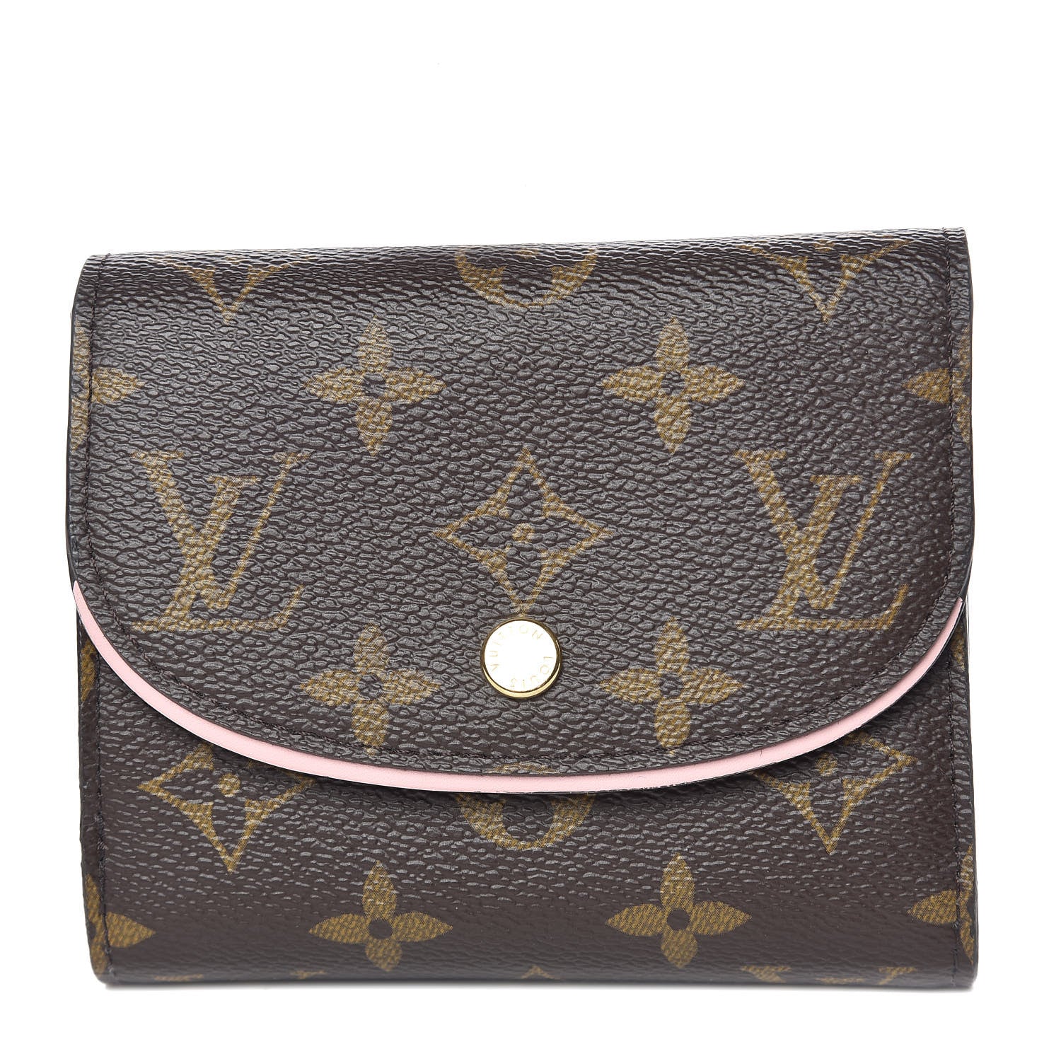 Louis Vuitton Monogram Ariane Compact Wallet Rose Ballerine 1 of 7